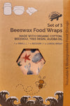 REUSABLE BEESWAX FOOD WRAPS